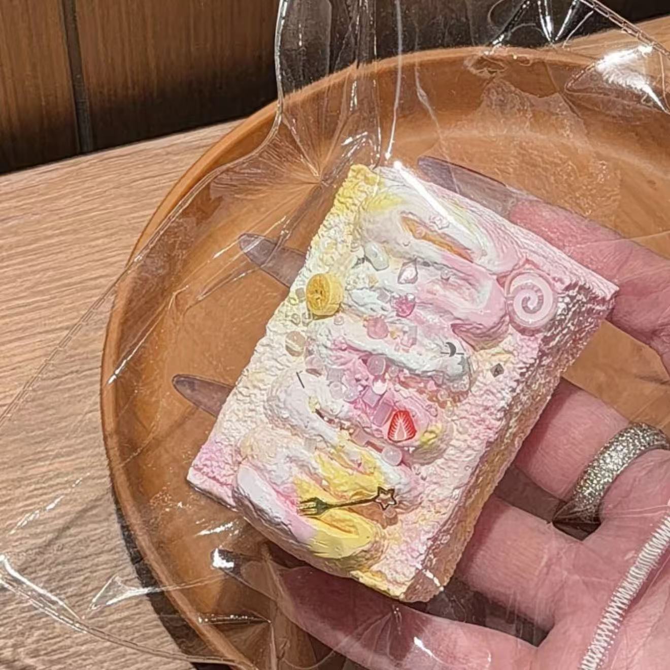 スクイ一ズ作成用型-クリームサンドパン