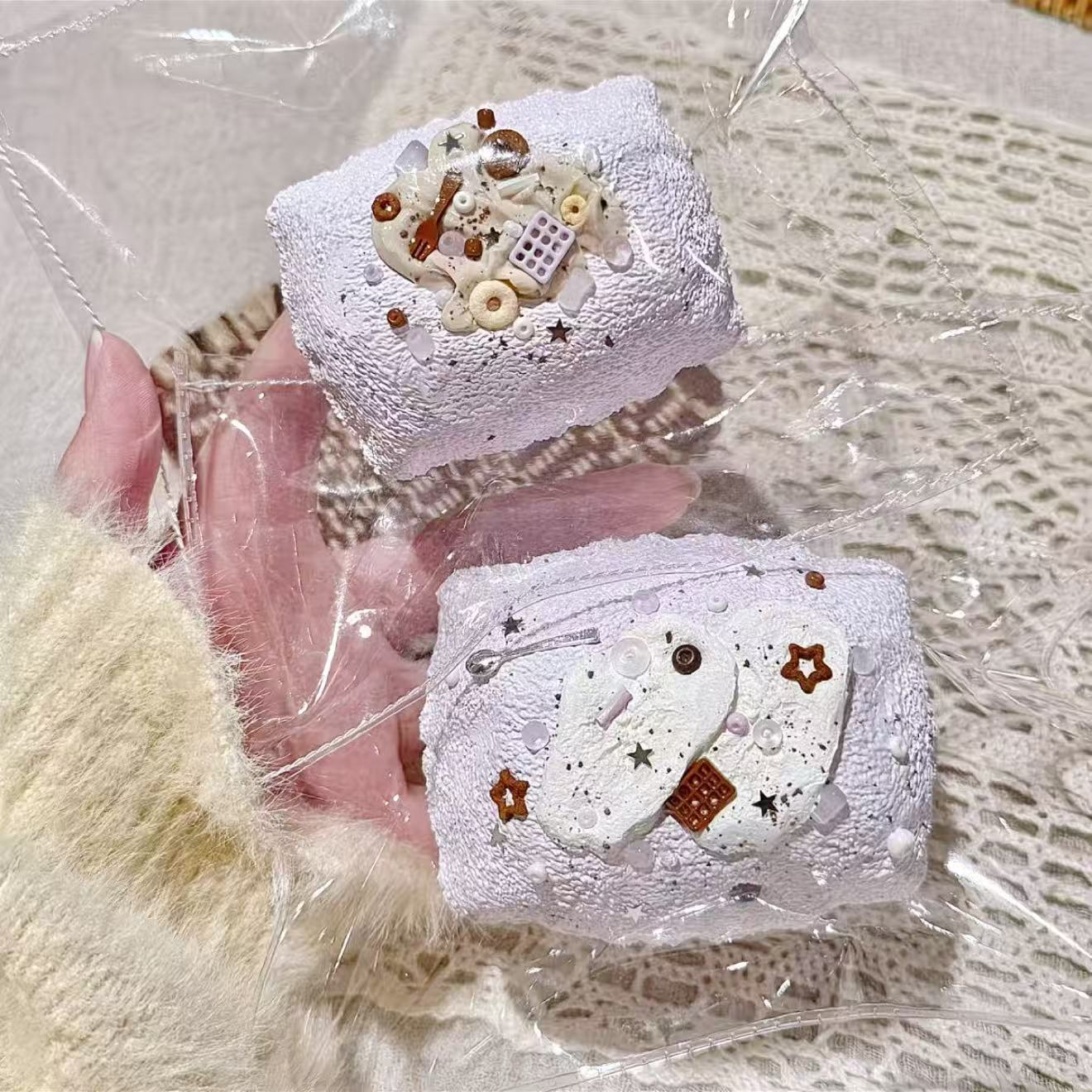 スクイ一ズ作成用型-クリームサンドパン