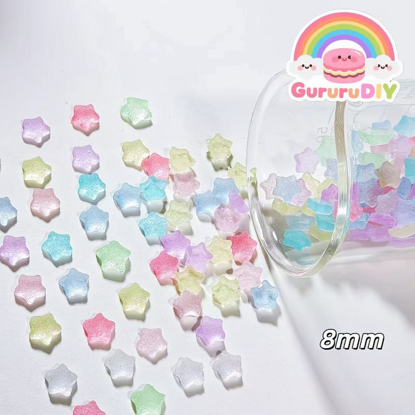 スクイーズ-氷みたいな小さな星（8mm*100個）