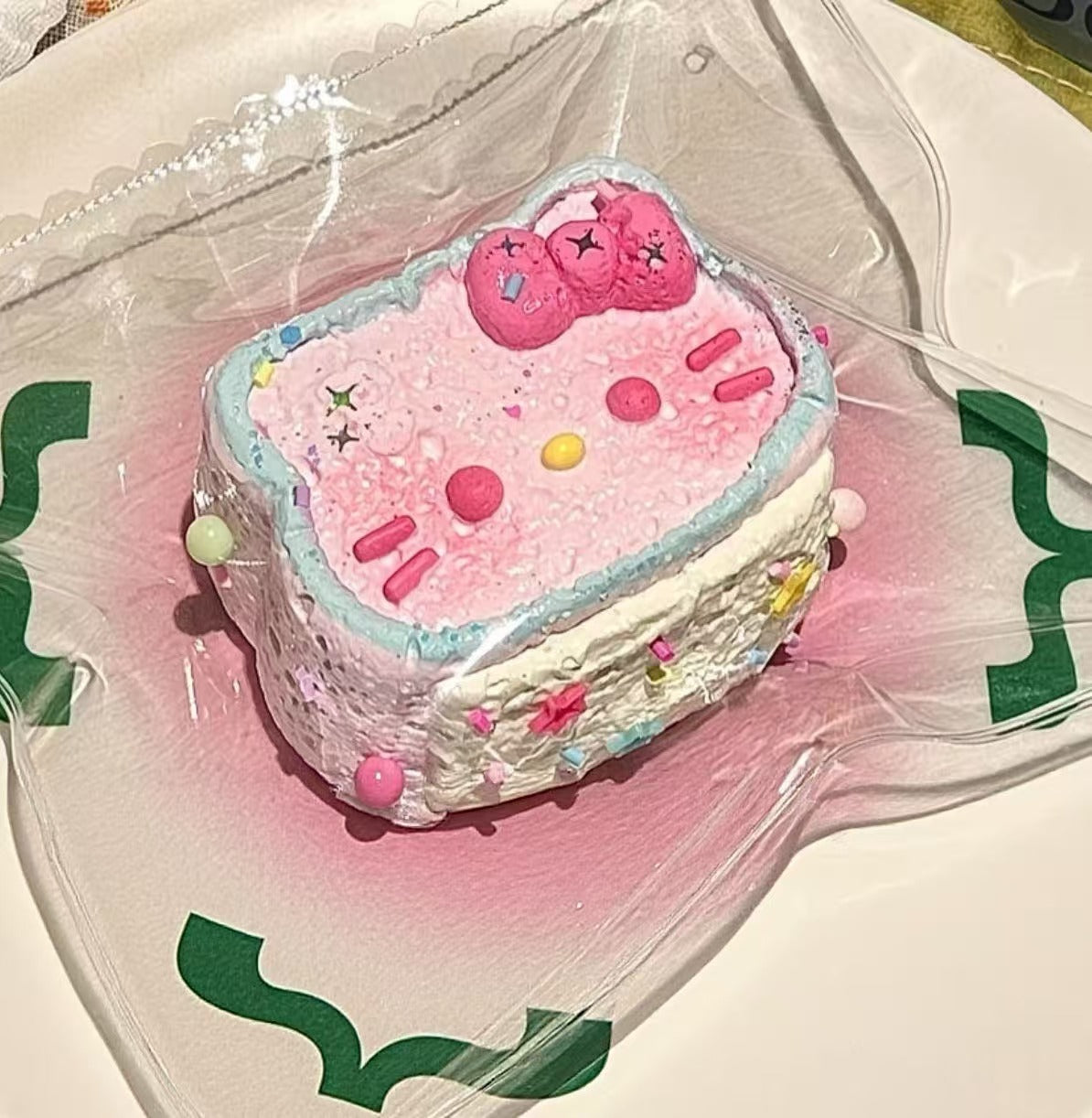 スクイ一ズ作成用型-キティちゃんコットントースト