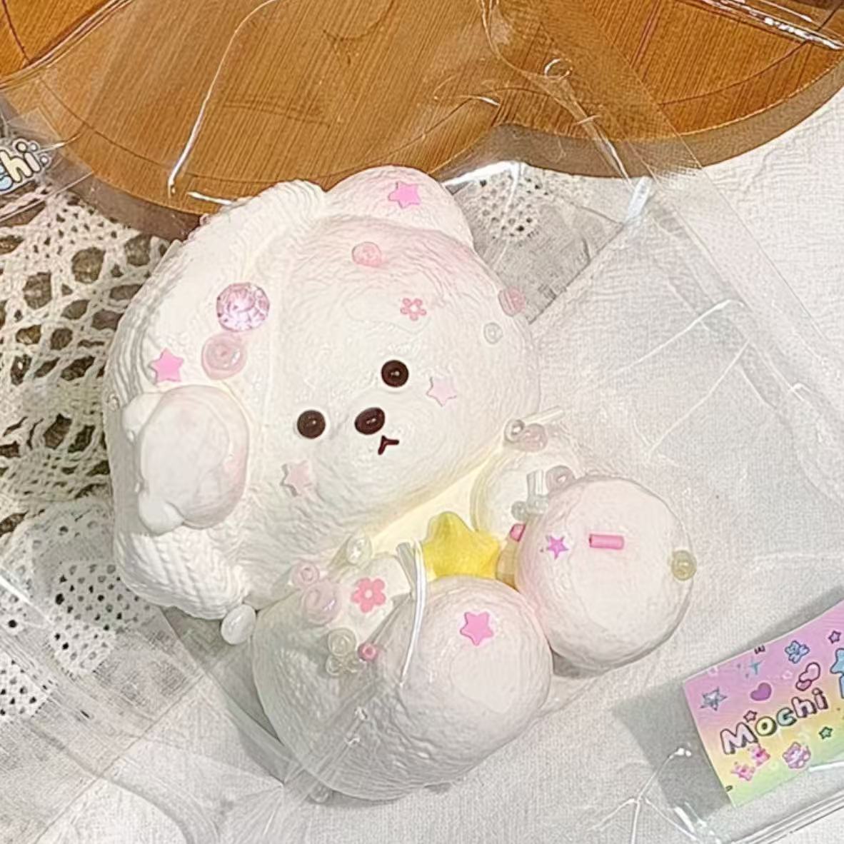 スクイ一ズ作成用型-夢の星くま