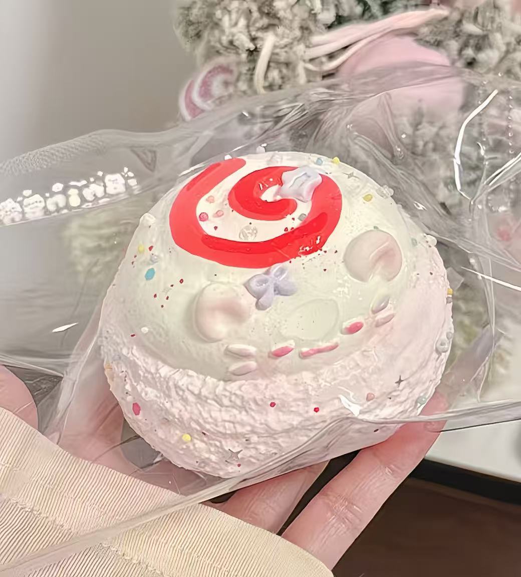 スクイ一ズ作成用型-猫クリームケーキ