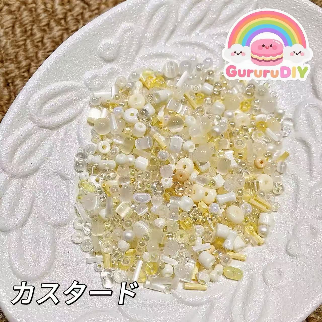 スクイーズ-混色米粒ビーズ（100g）