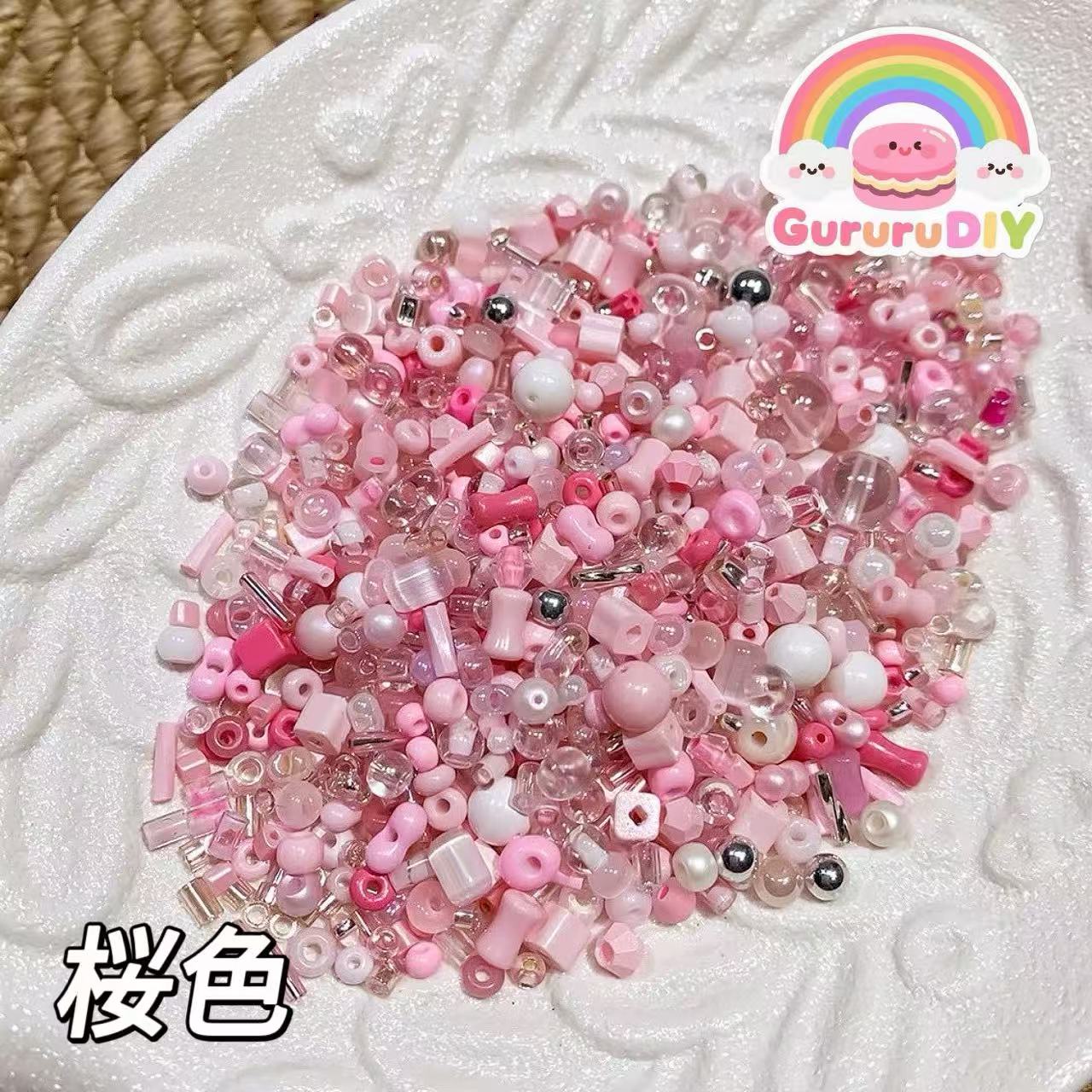 スクイーズ-混色米粒ビーズ（100g）