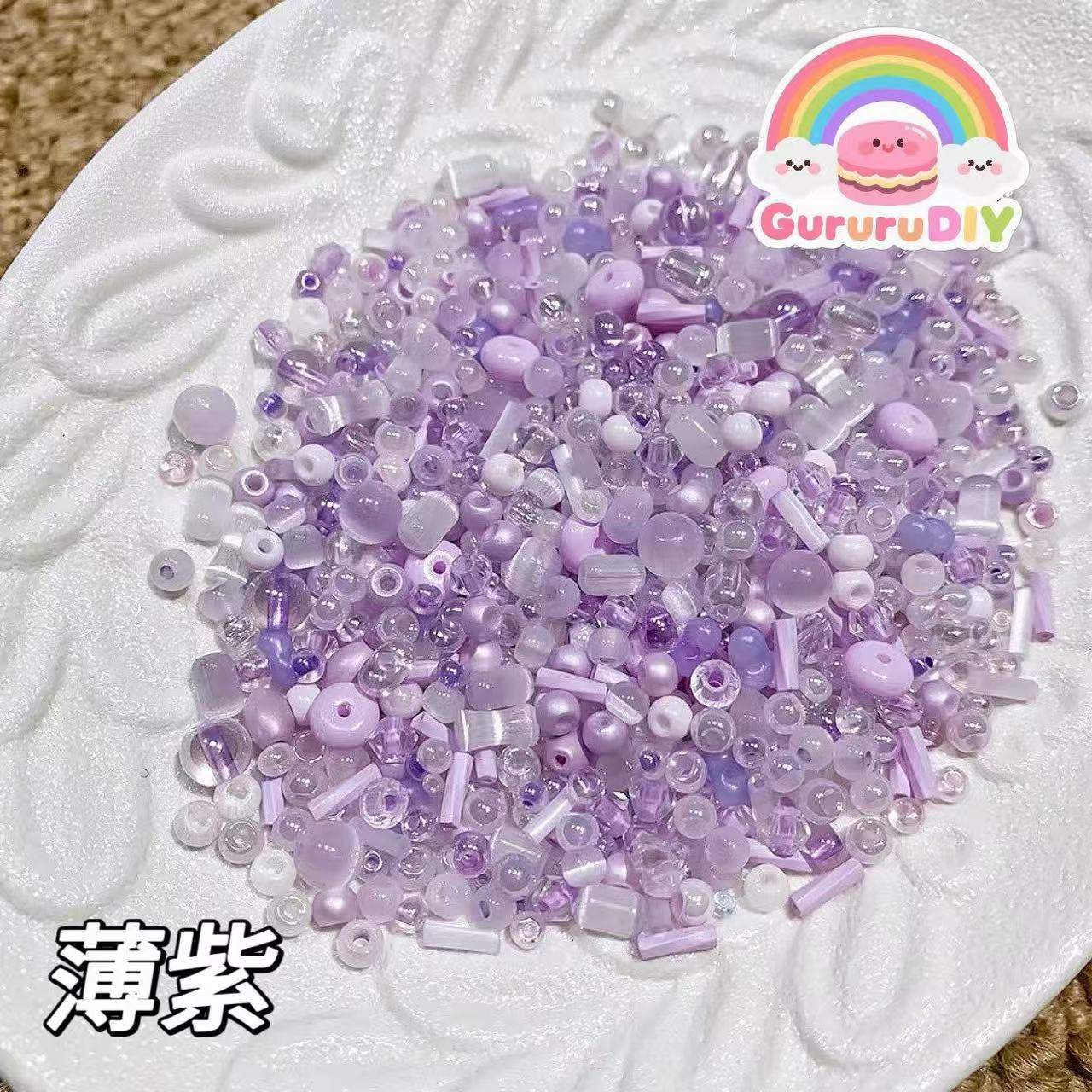 スクイーズ-混色米粒ビーズ（100g）