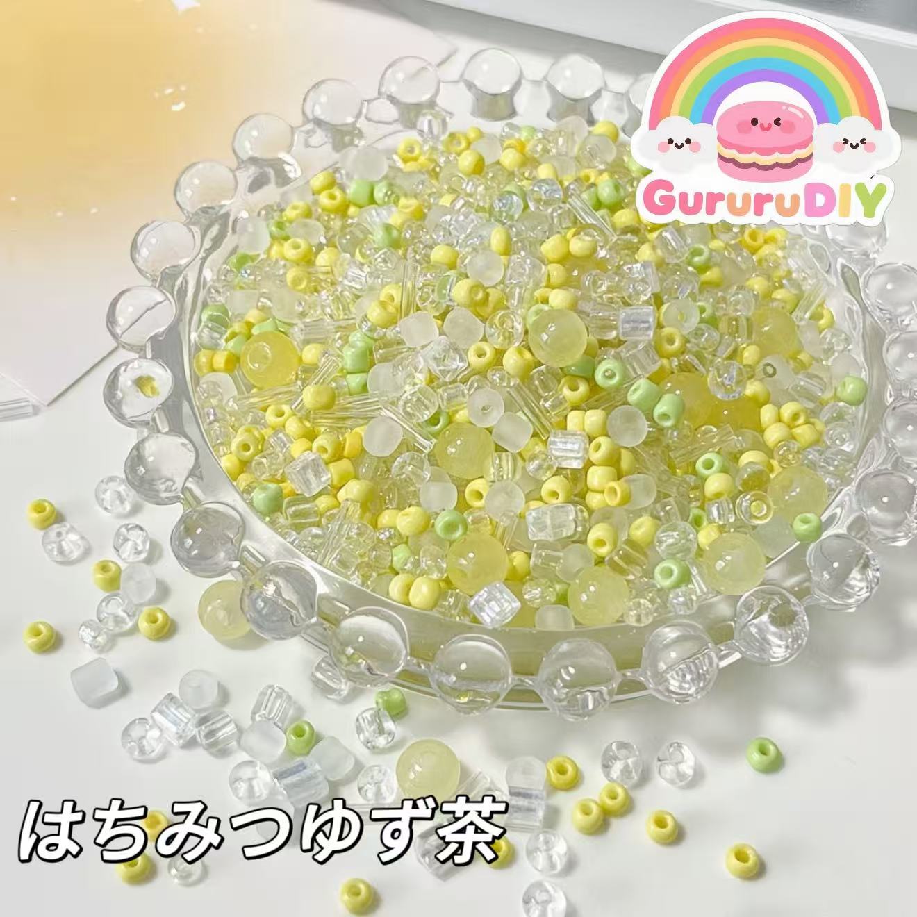 スクイーズ-夏色ミックスビーズ（100g）