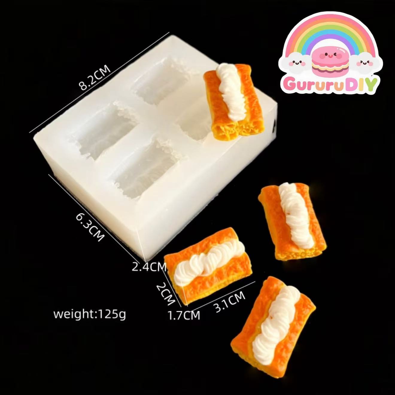 ミニスクイーズ作成用型-ミニロングパン