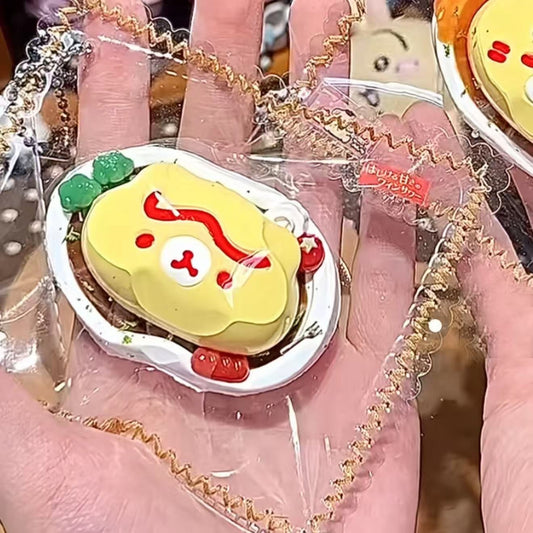 スクイ一ズ作成用型-くまちゃんオムライス