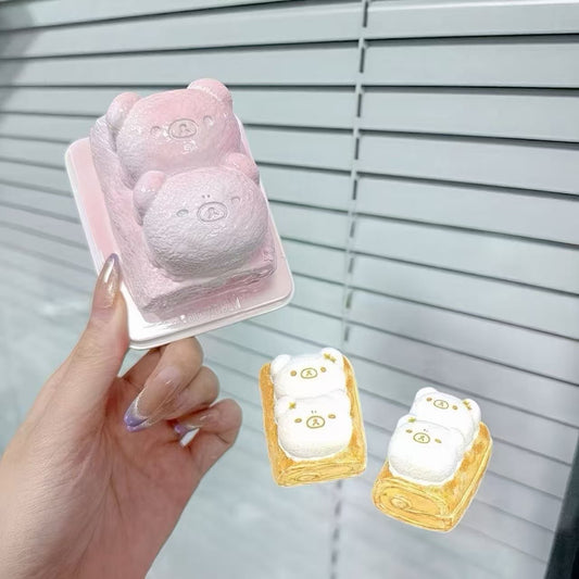 スクイ一ズ作成用型-リラックマロールケーキ