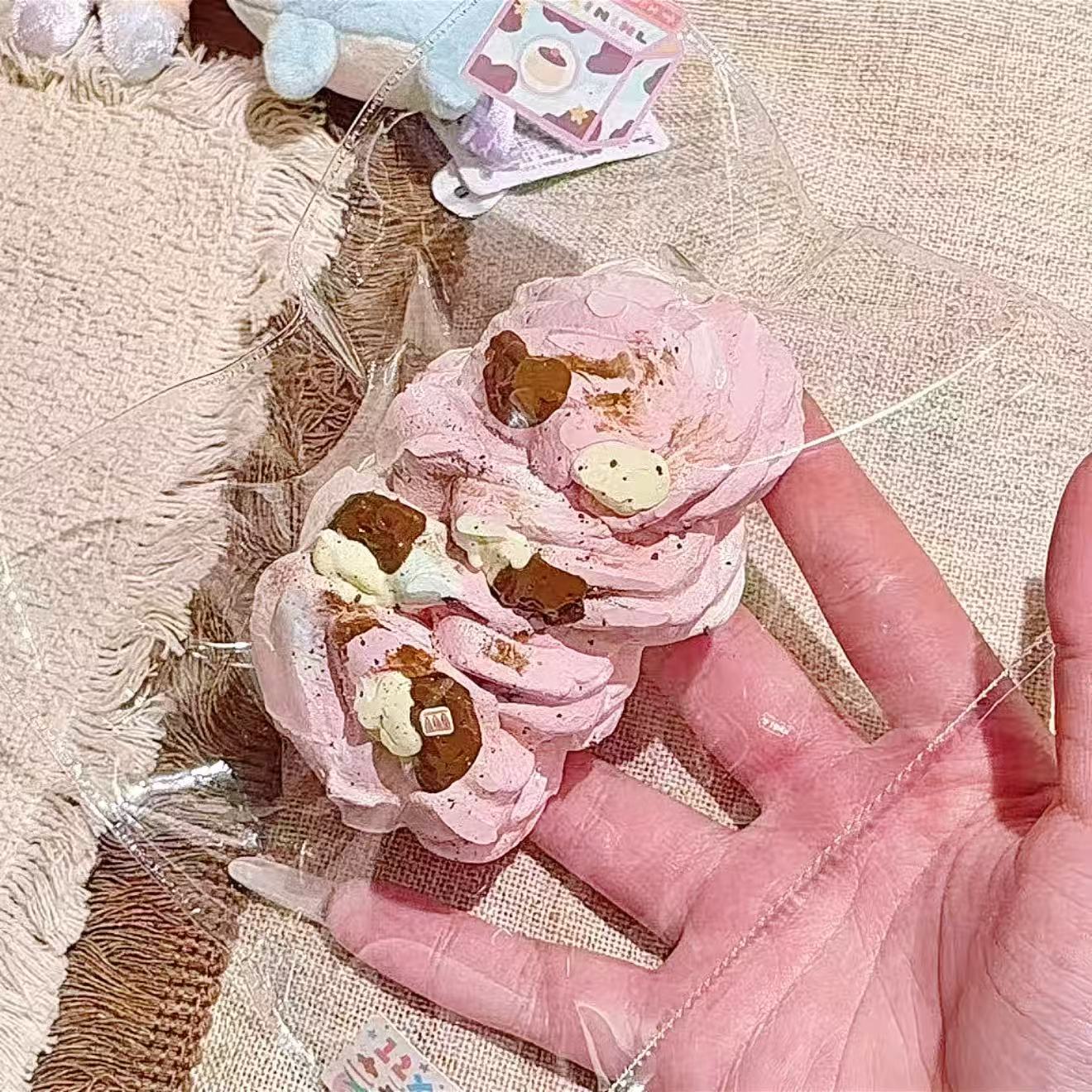 スクイ一ズ作成用型-ねじりクリームスティック