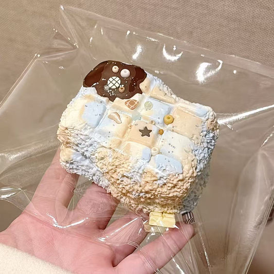 スクイ一ズ作成用型-ねじねじチョコトースト