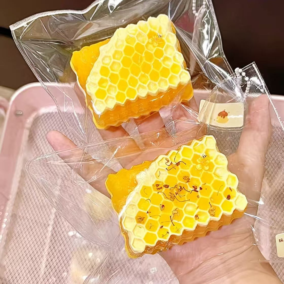 スクイ一ズ作成用型-長い巣蜜