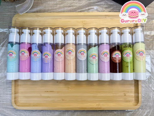 スクイ一ズ専用着色剤-マカロンカラ一（12色*50g）