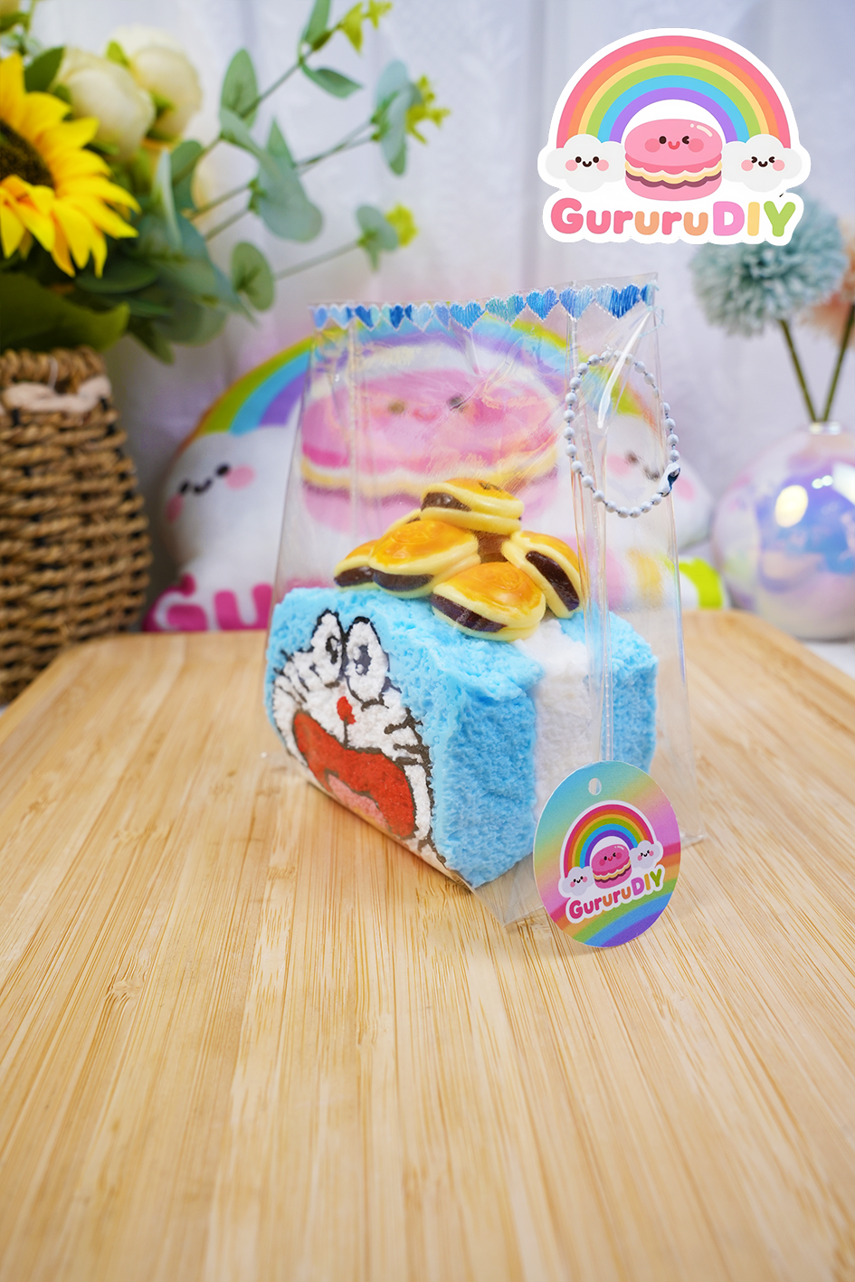 スクイ一ズ完成品-ドラえもんトースト