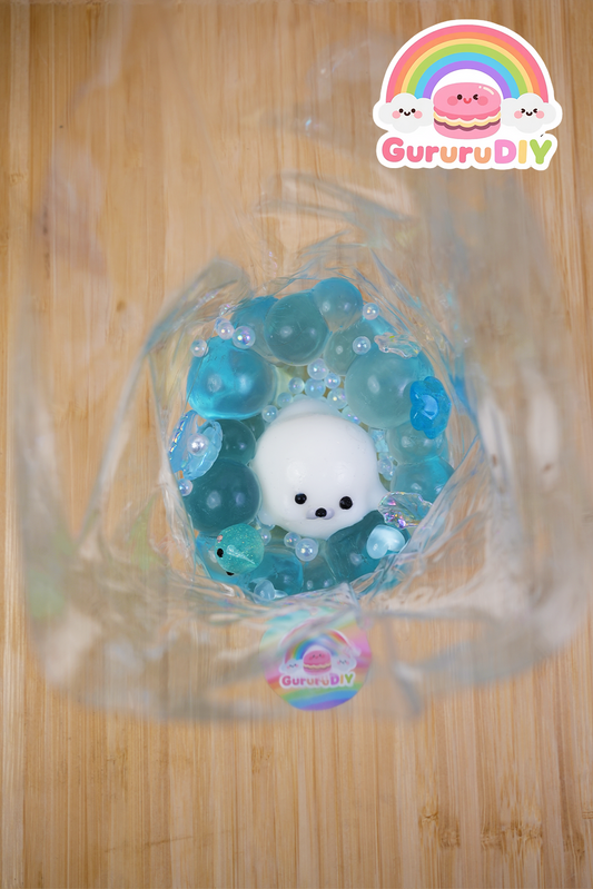 スクイ一ズ完成品-アザラシプール