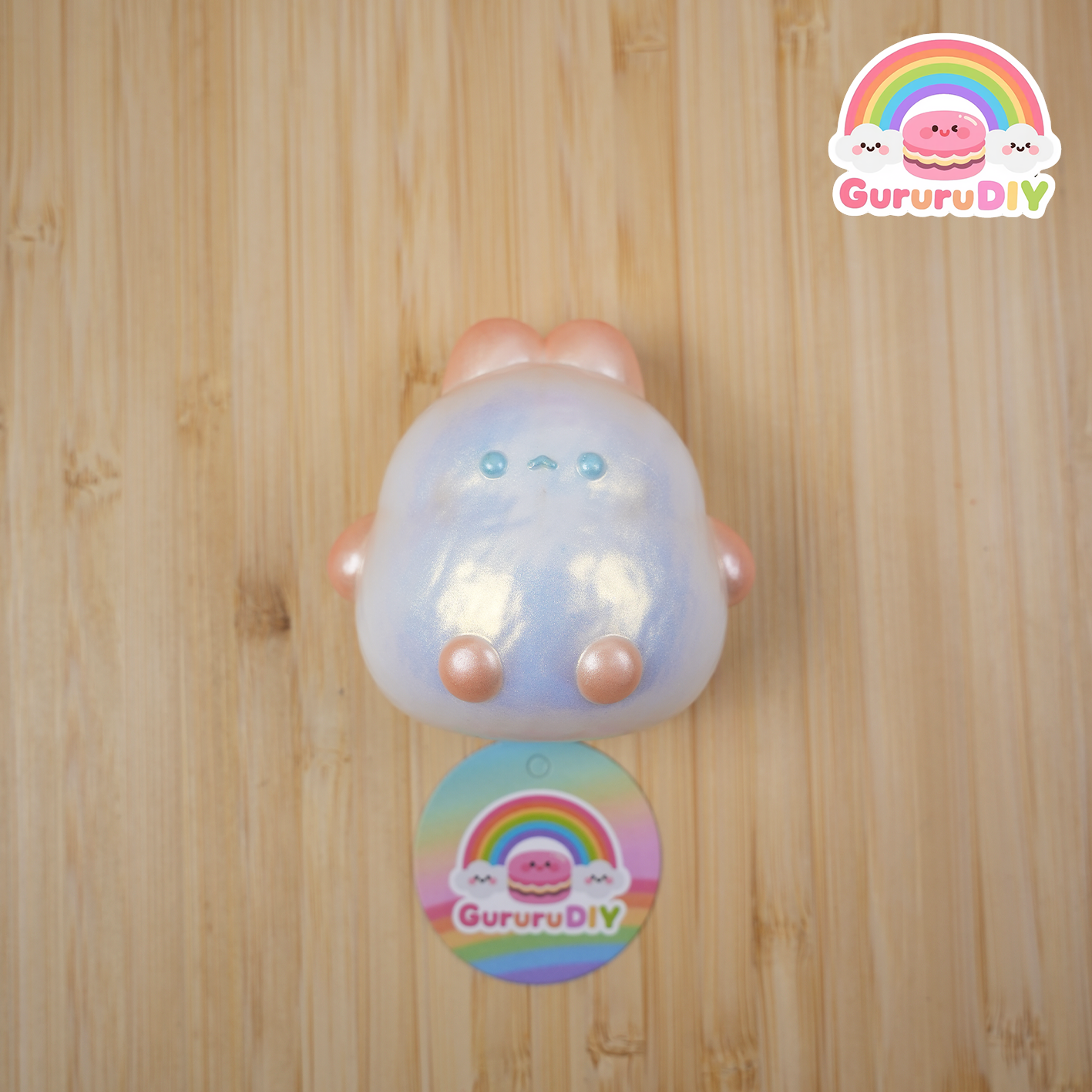 レジン完成品-シロウサギ