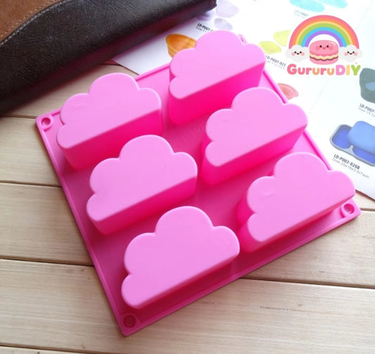 レジン作成用型- 雲のケーキ