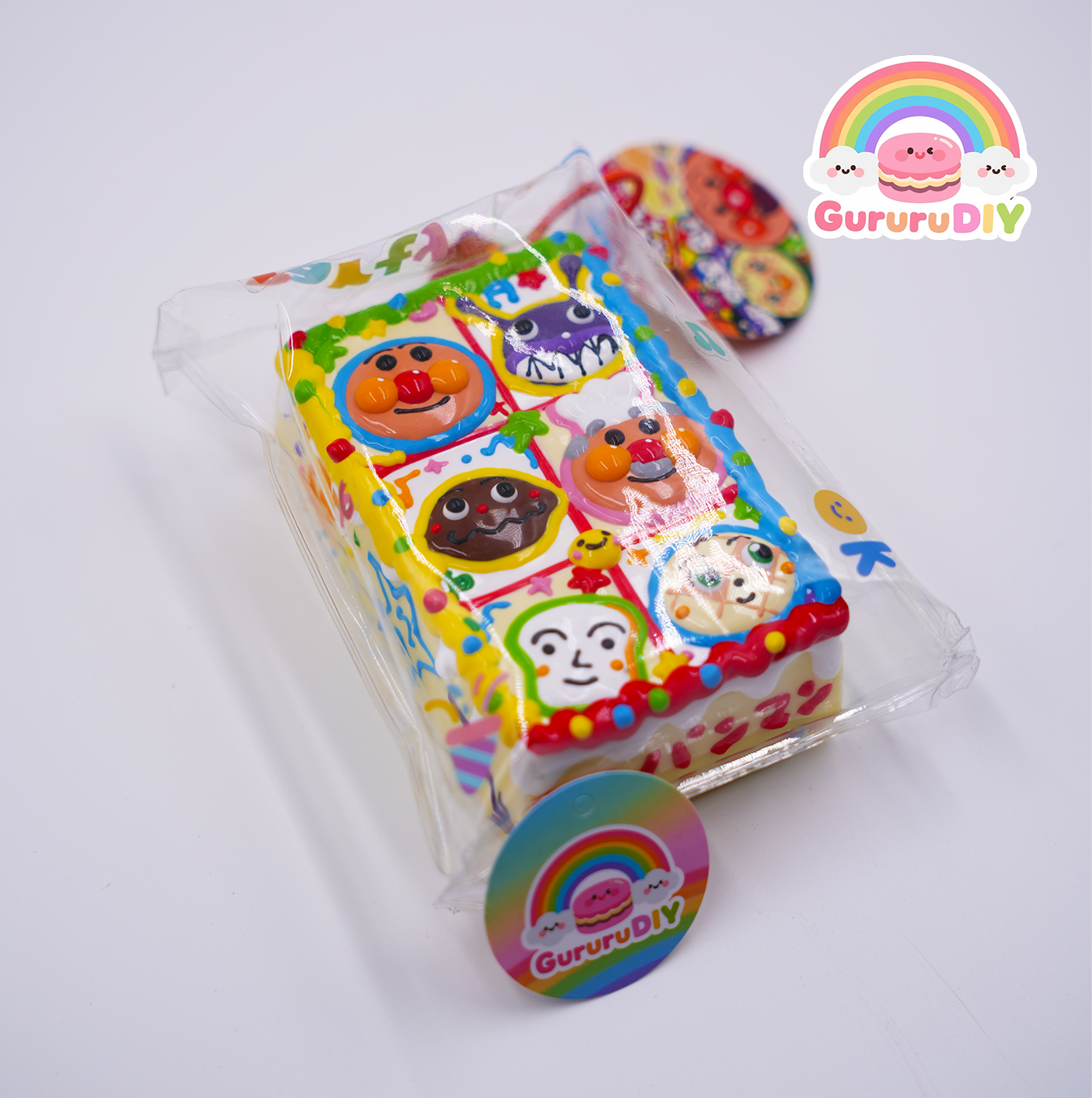 Squishy finished product - Anpanman