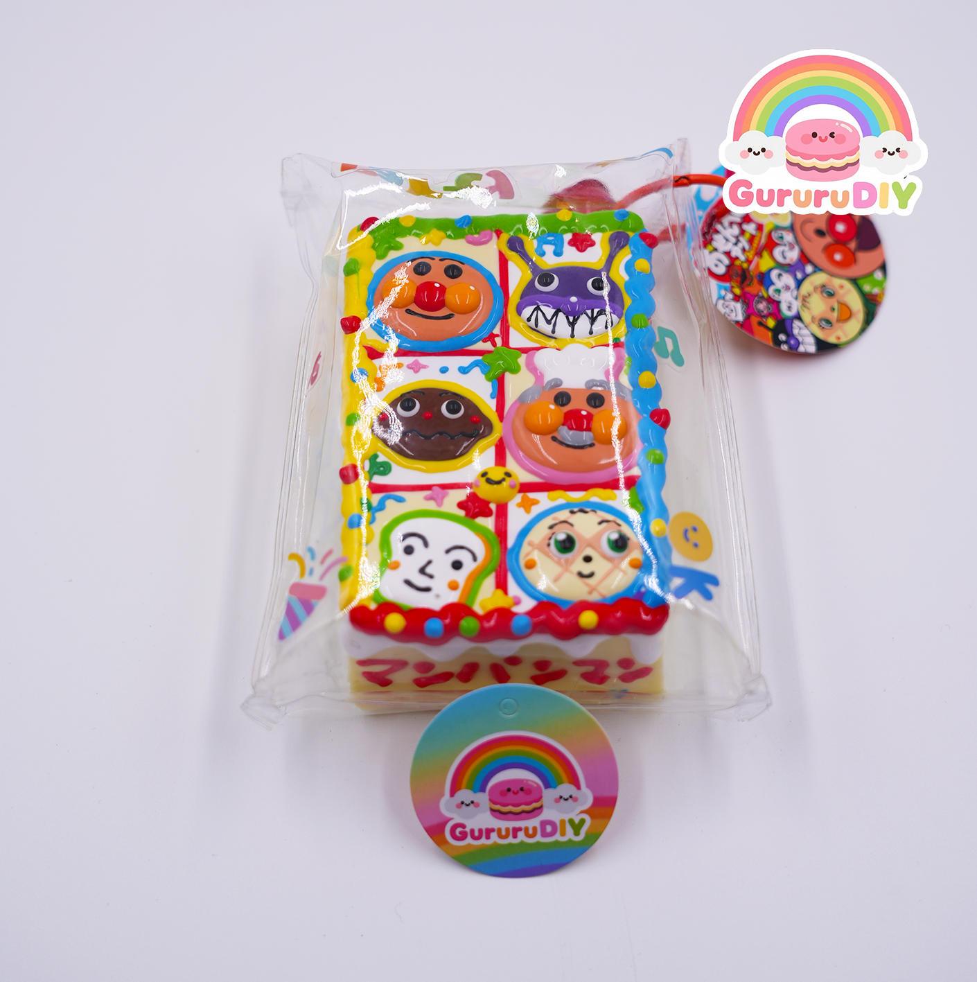 Squishy finished product - Anpanman