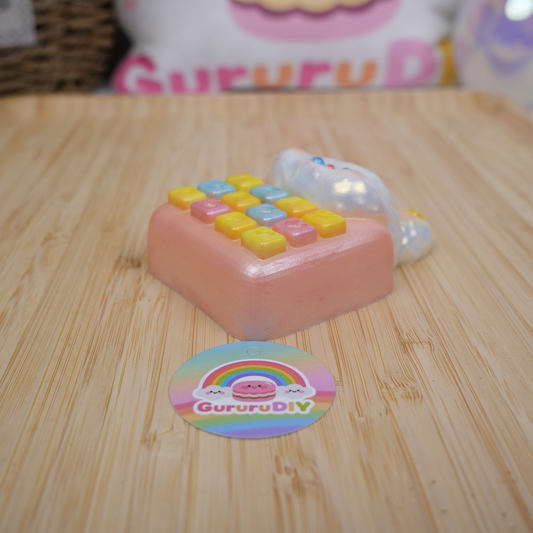 レジン完成品-うさぎ電卓