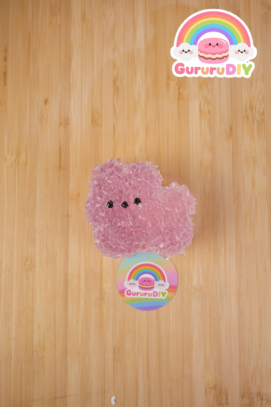 スクイ一ズ完成品-クリスタルウサギ