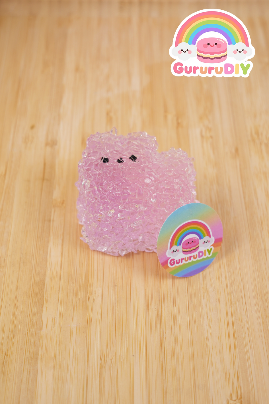 スクイ一ズ完成品-クリスタルウサギ