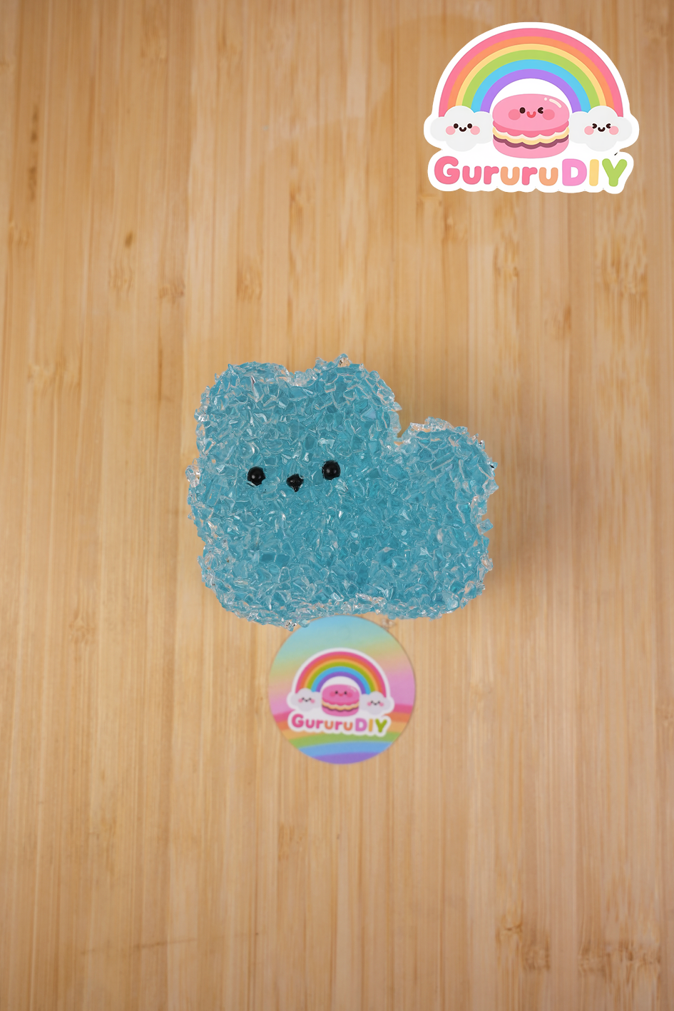 スクイ一ズ完成品-クリスタルウサギ