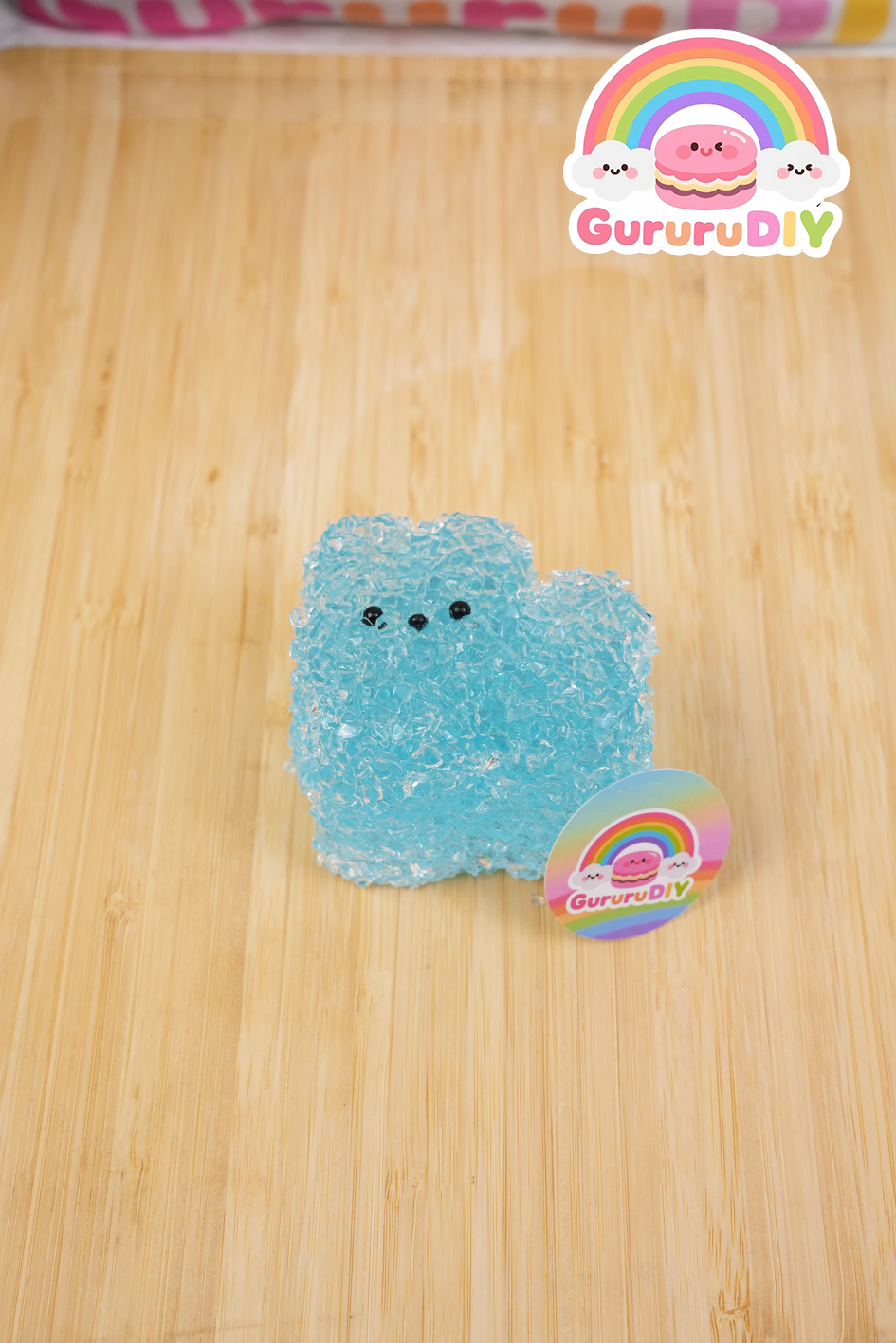 スクイ一ズ完成品-クリスタルウサギ