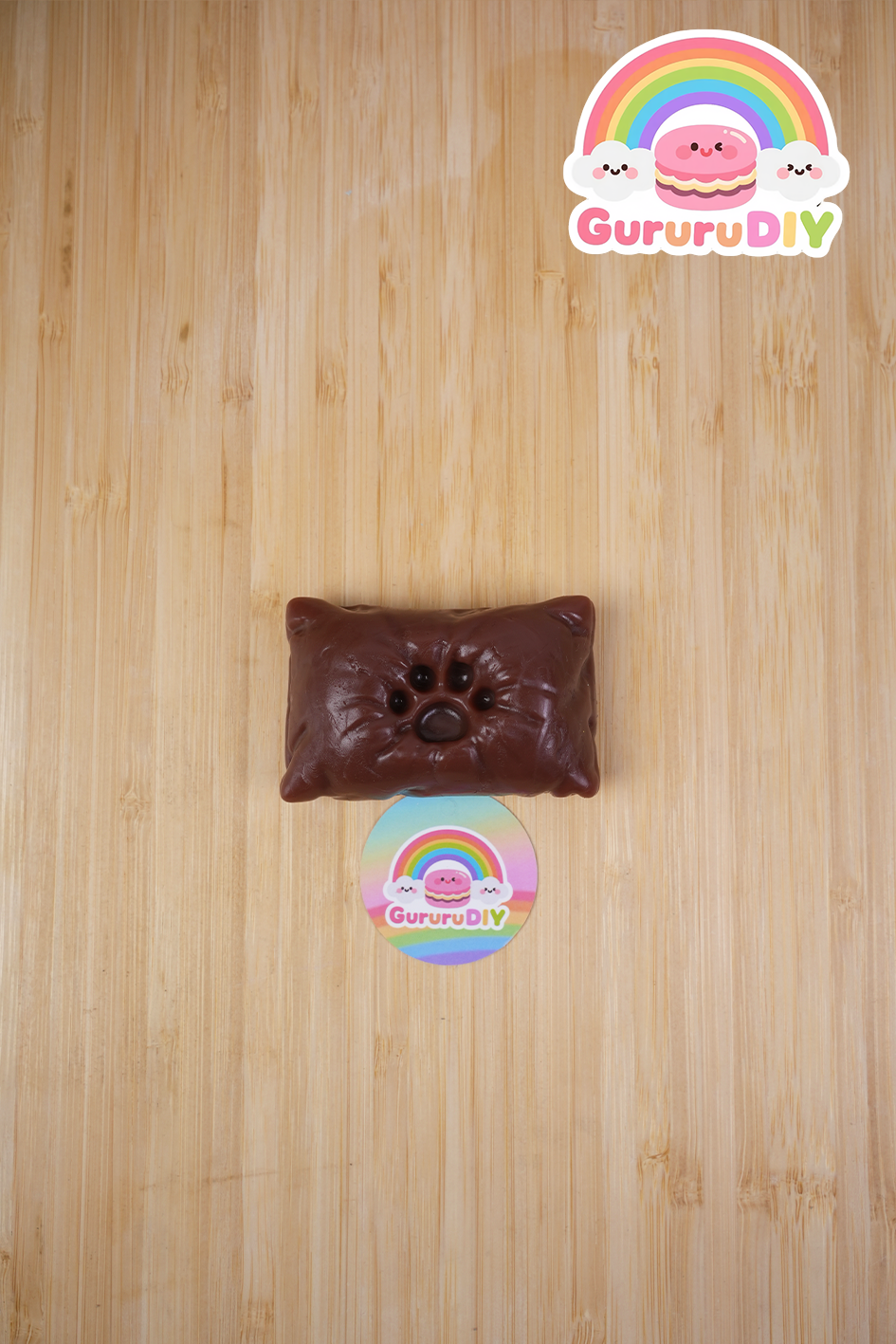 スクイ一ズ完成品- 猫の爪クッション