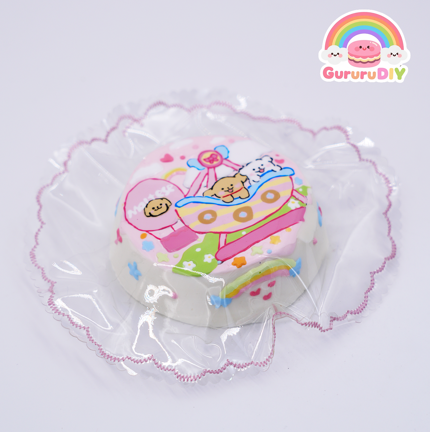 Squishy finished product - Line Dog