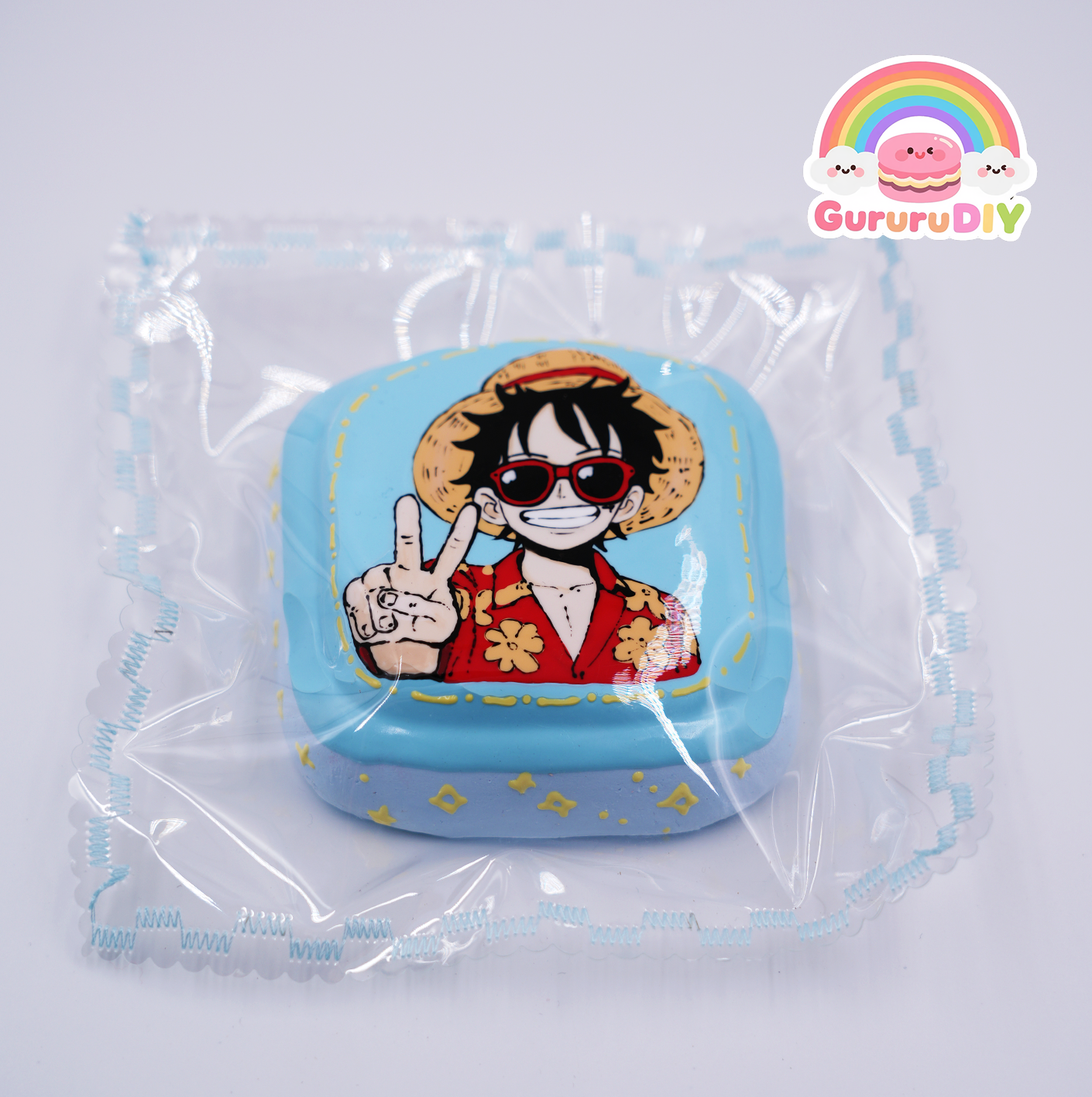 Squishy Finished Product - Monkey D. Luffy